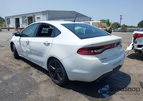 2015 Dodge Dart Sxt из США, поврежденный, VIN 1C3CDFBB6FD435176